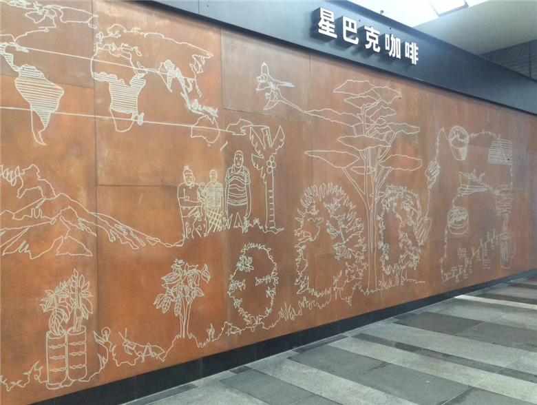 桂林耐候钢幕墙
